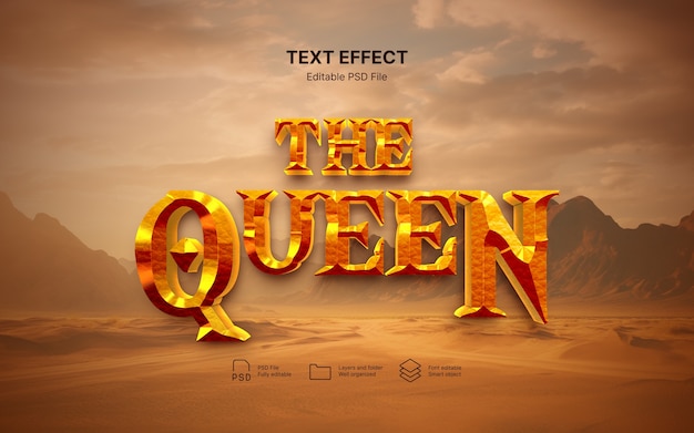 PSD kingdom text effect