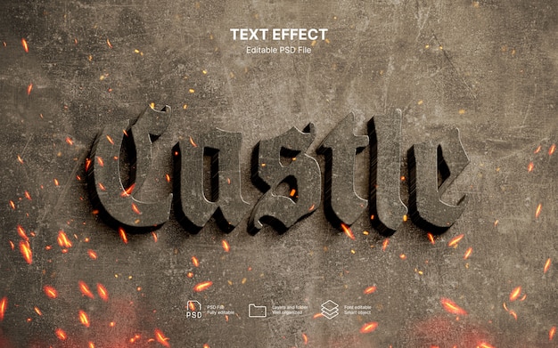 PSD kingdom   text effect