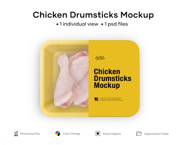 Kip Drumsticks Mockup