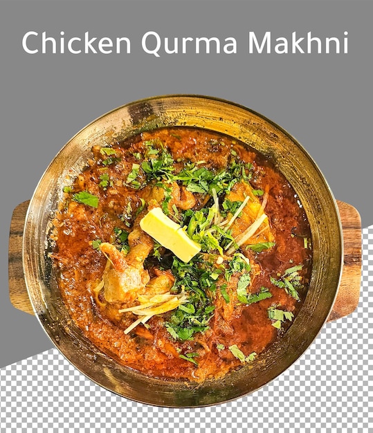 Kip Qurma Makhni Pakistaans Indiaans Arabisch Kruidige gerechten