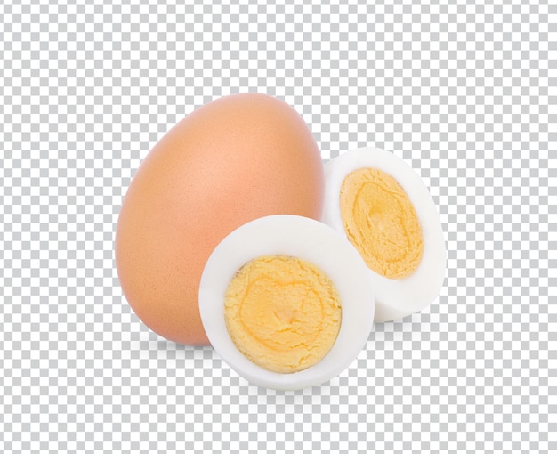 Kippen ei gekookt ei geïsoleerd Premium PSD