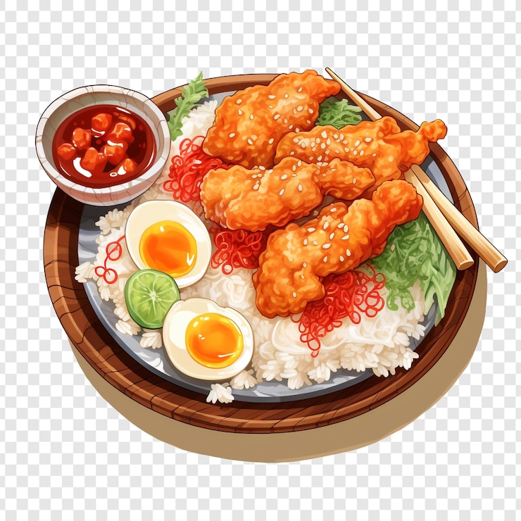 PSD kiritanpo isolated on transparent background
