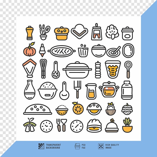 부 장비 세트 배경 없이 이미지 HD 품질