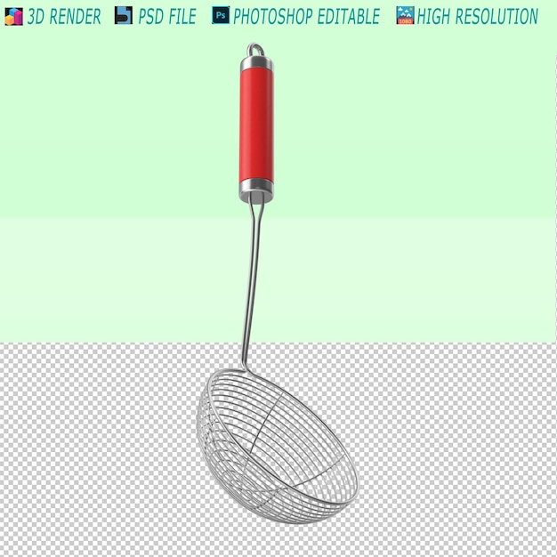 Kitchen Spatula 3D PSD