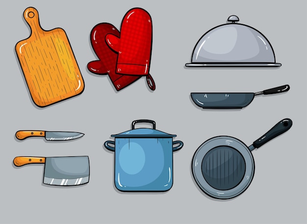 Kitchen Utensils and Cookware Collection