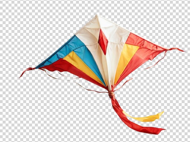 Kite on transparent background