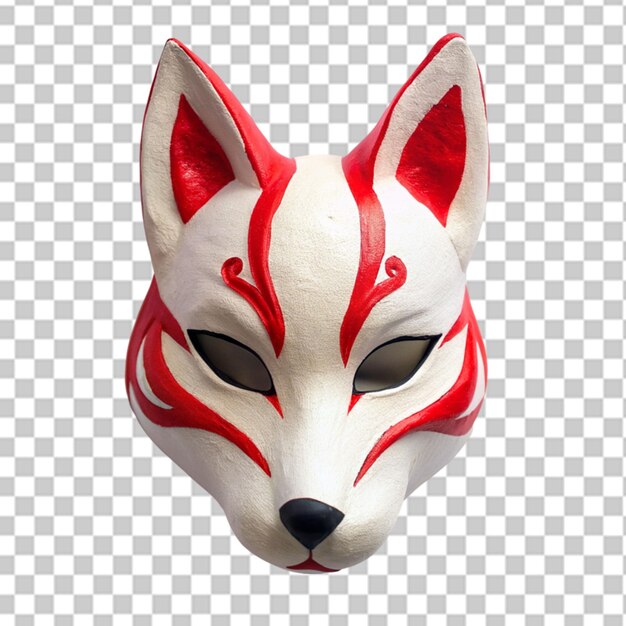 PSD kitsune mask png