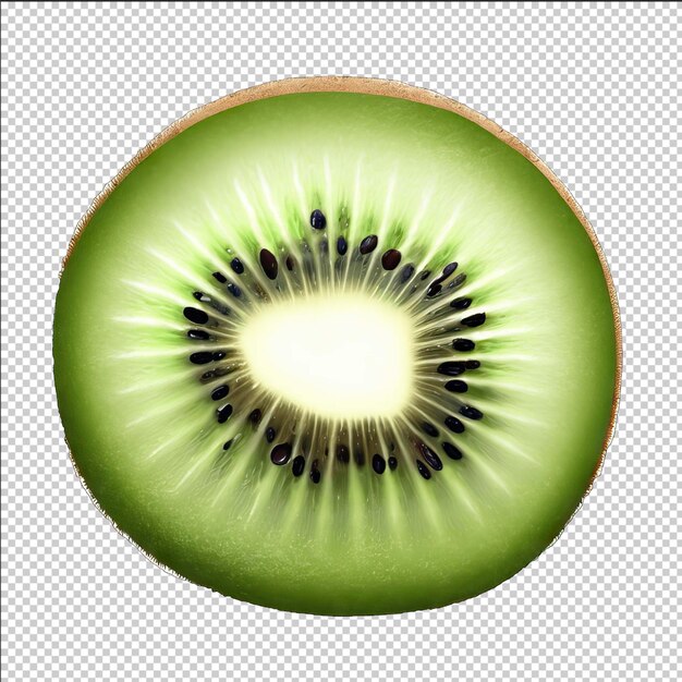 PSD kiwi fruitpictogram voor voedselliefhebbers