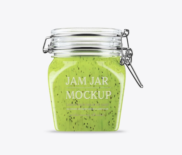 Kiwi Jampot Mockup