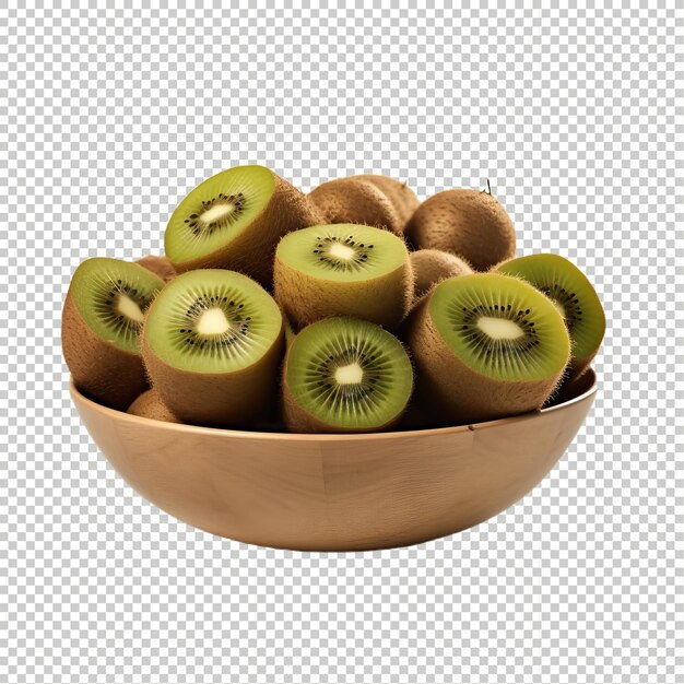 PSD kiwi on psd transparent background excotic fruit vegetables