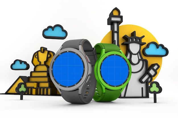 Klassiek smartwatch-reizen