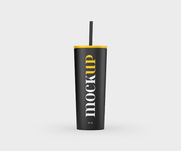 Klassieke beker 24 oz mockup