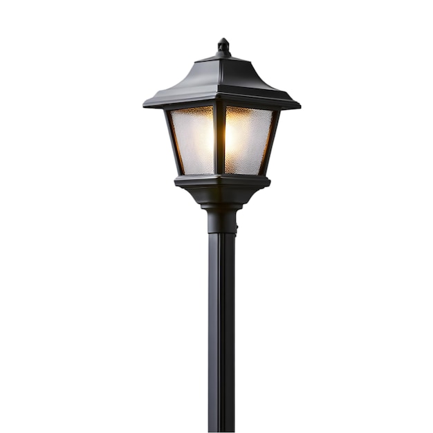Klassieke zwarte postlamp