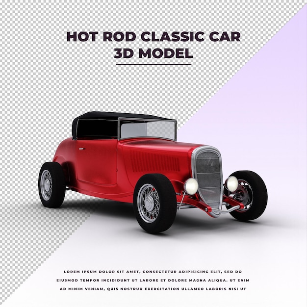 Klasyczny Samochód Hot Rod