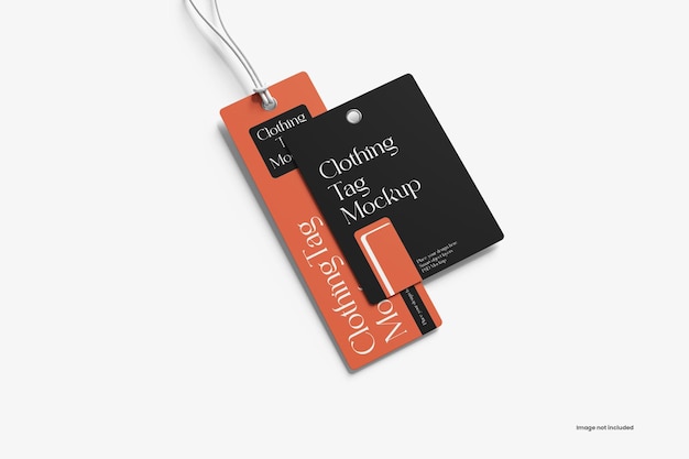 Kleding Tag Mockup
