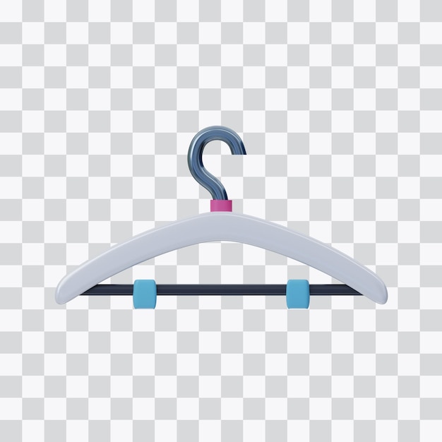 Kleerhanger 3D Pictogram