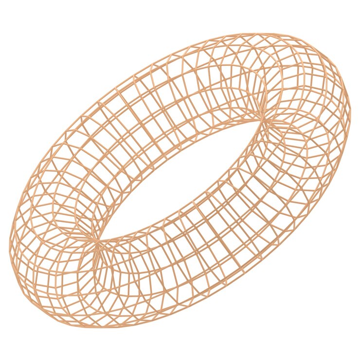 PSD klei abstracte geometrie 3d-element