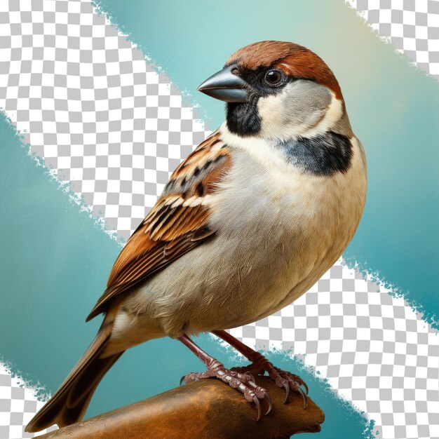 PSD kleine vogel passer domesticus