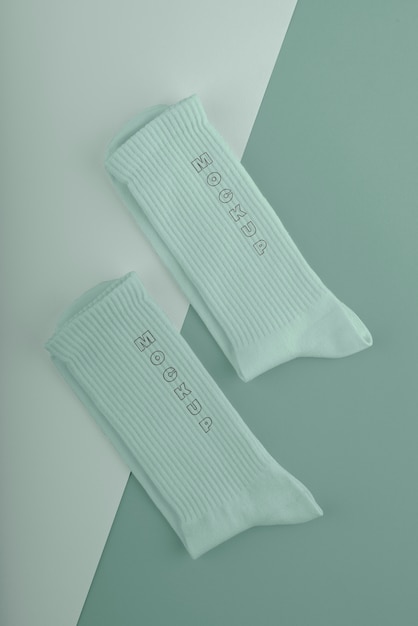 Kleurrijk sokkenontwerpmodel