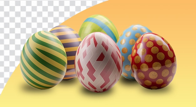 Kleurrijke Easter Eggs