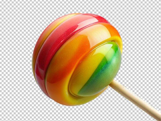 PSD kleurrijke lolly