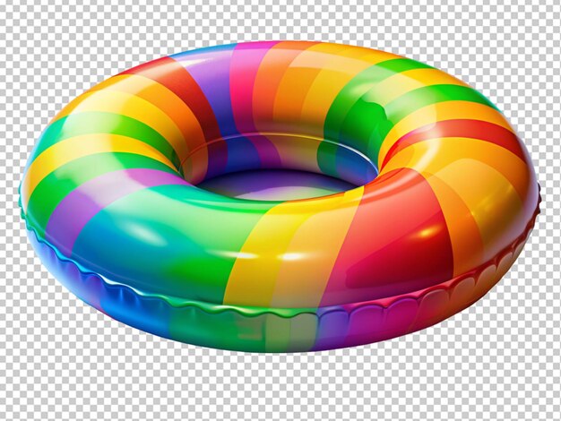 PSD kleurrijke opblaasbare floatie