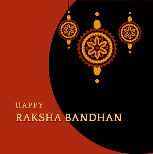 Kleurrijke Raksha Bandhan Instagram Post