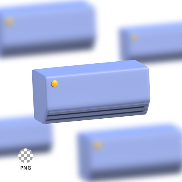 PSD klimatyzator 3d icon