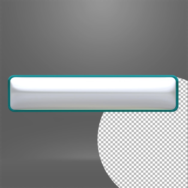 Knapp 3D-rendering