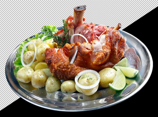Knee roast pork