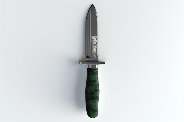 PSD knife mockup