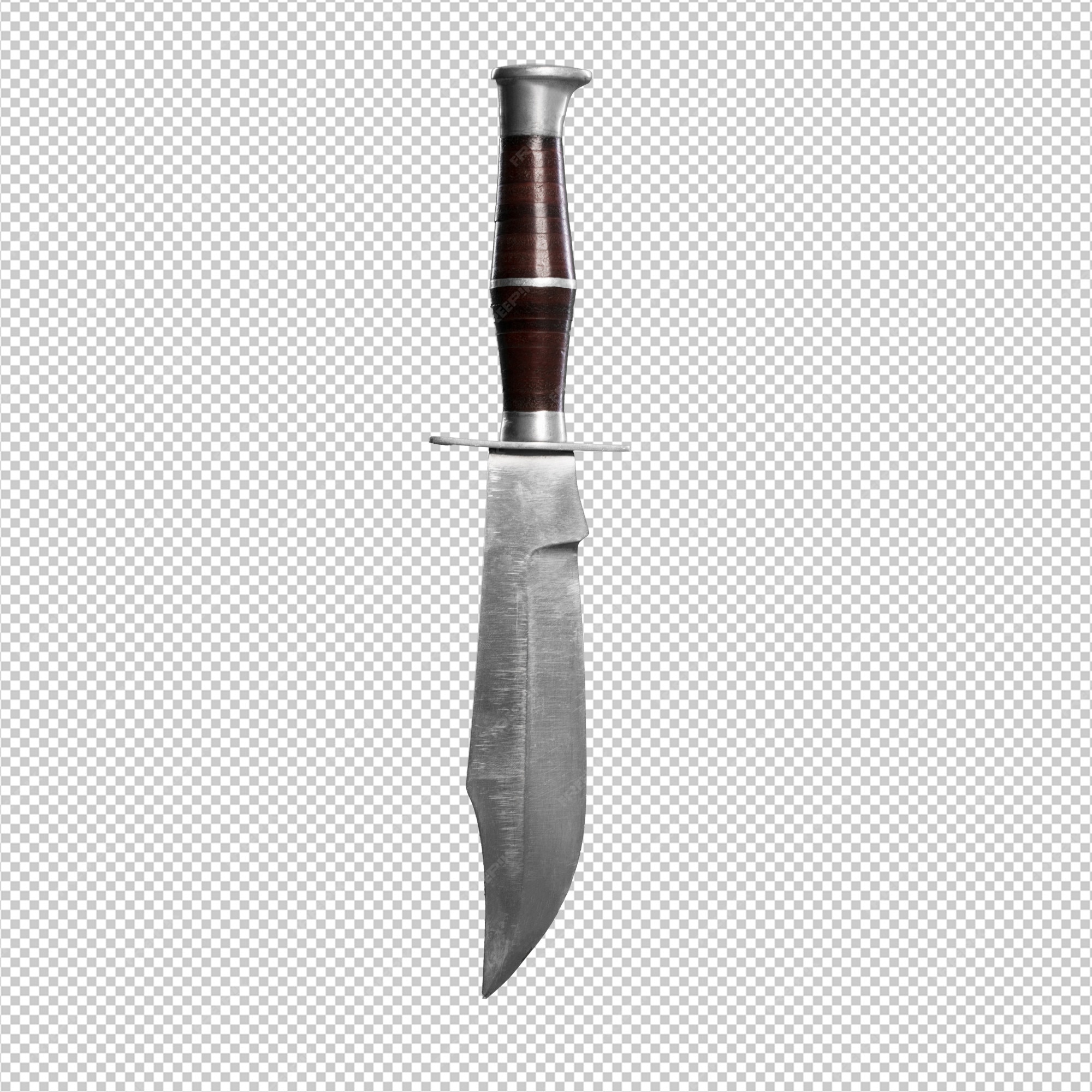 Premium PSD | Knife over white background Premium PSD | Knife over white background