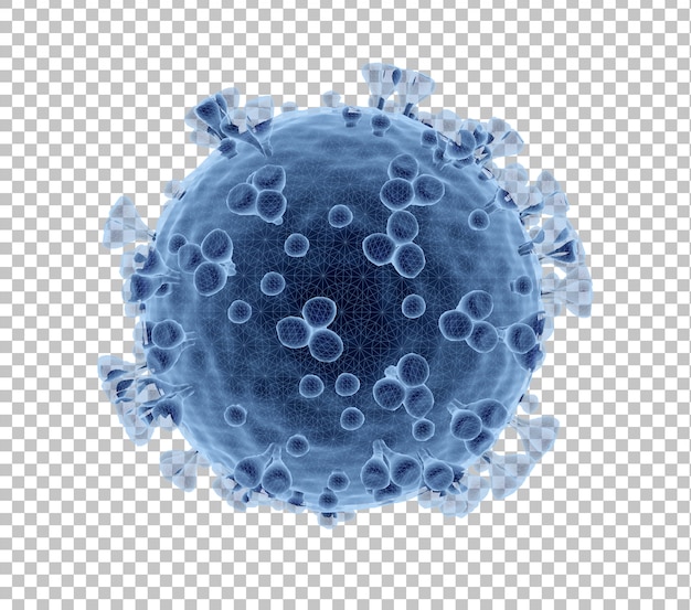 Knip microscopisch close-up van de coronavirus covid-19 ziekte uit