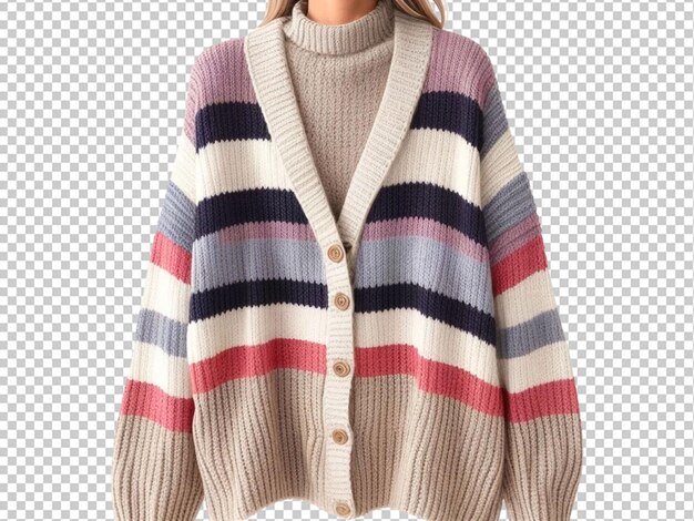 PSD knitted stripped women39s cardigan trendy