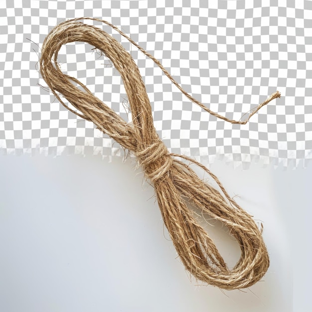 PSD a knot of rope is tied to a knot