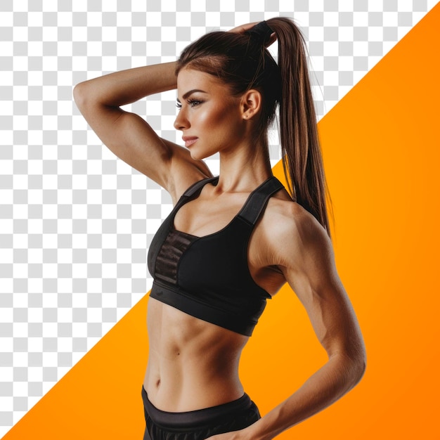 Kobieta z PNG w dobrym nastroju bielizna odzież bielizna