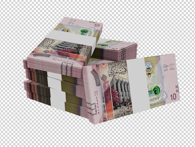 Koeweitse geld - valutabundels (10 dinar)