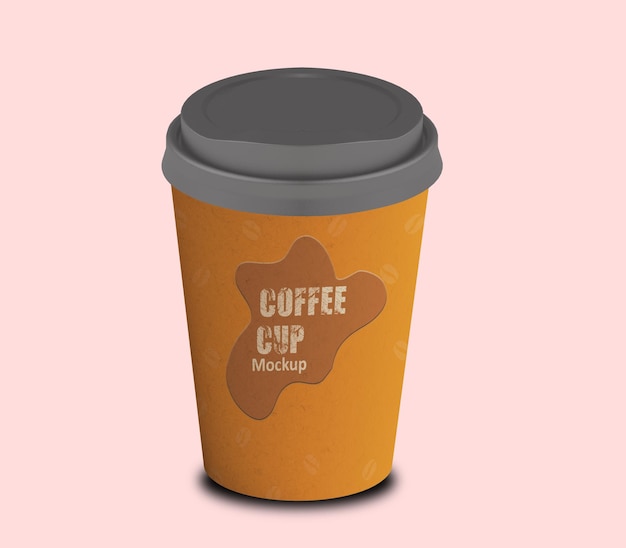 Koffiekop Mockup PSD-sjabloon