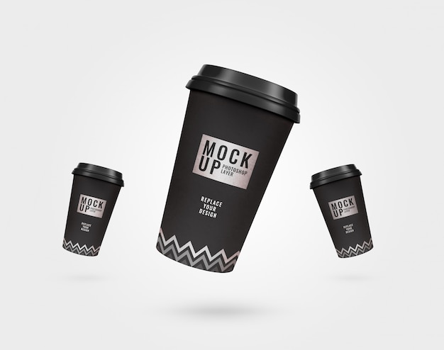 Koffiekopje flyer mockup