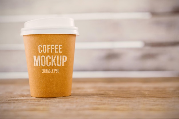 Koffiekopje photoshop mockup