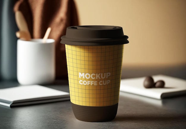 koffiemok mockup sjabloon psd