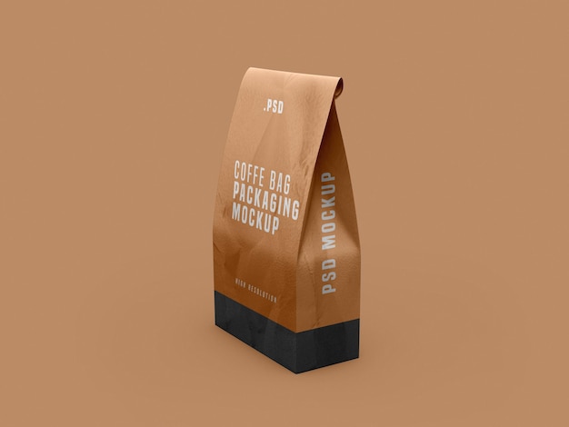 Koffiezak Pakket Mockup