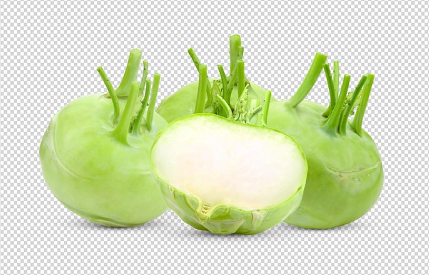 Kohlrabi isolated