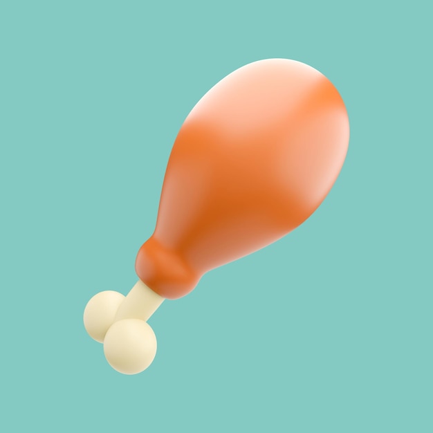 kolana kurczaka kolana 3d