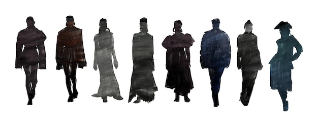 Kolekcja Fashion Silhouettes