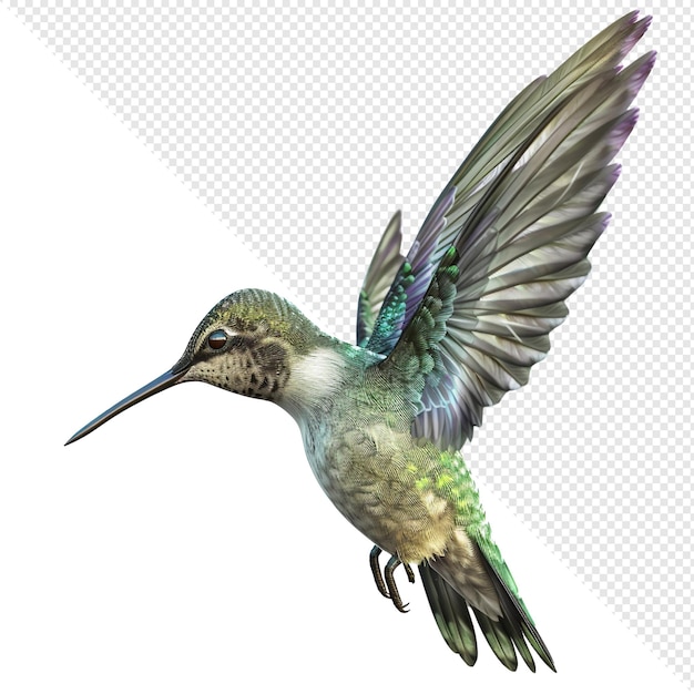 Kolibri w locie