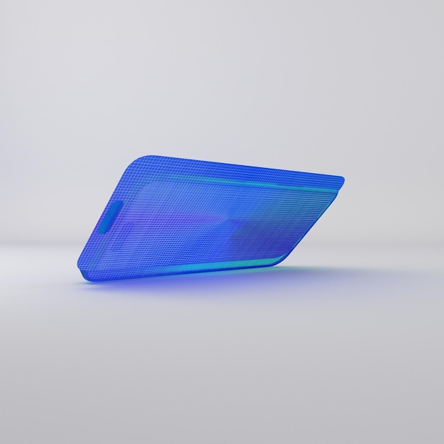 Kolorowe szkło telefonu 15 Pro Mockup