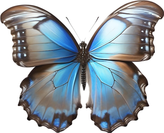 PSD kolorowy i elegancki obraz motyla