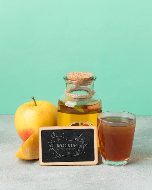 PSD kombucha and fermented drinks mockup