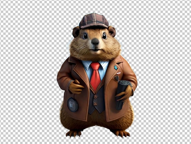 Komische groundhog